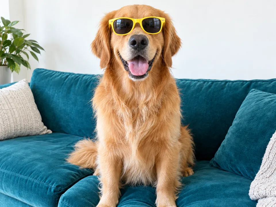 add yellow sunglasses